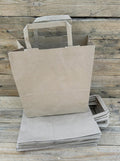 Large Brown Paper Takeaway Bags 260x140x300mm
