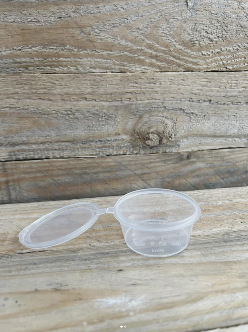50ml Plastic Containers